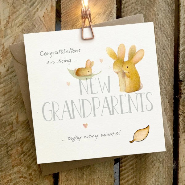 NEW GRANDPARENTS Card By GingerBetty