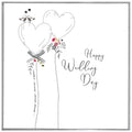 Extra Large Piccadilly Card - Wedding (PXL16)