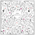 Extra Large Piccadilly Card - Anniversary
