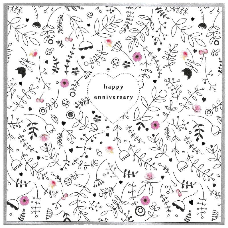 Extra Large Piccadilly Card - Anniversary