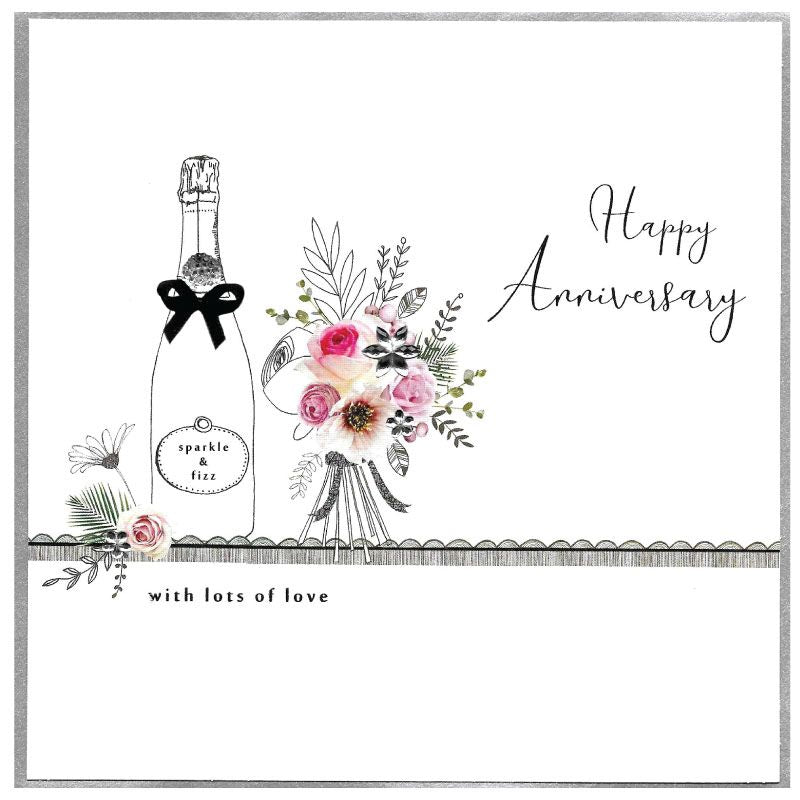 Extra Large Piccadilly Card - Anniversary