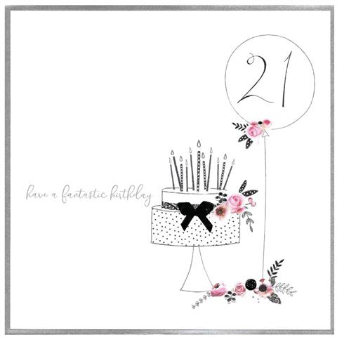 Extra Large Age Birthday Cards 16 - 100 years old
