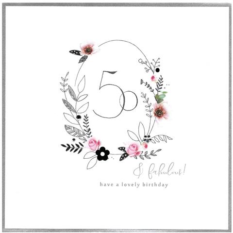 Extra Large Age Birthday Cards 16 - 100 years old