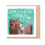 Load image into Gallery viewer, HAPPY FATHERS DAY PAPA BEAR! Magic Bean Card by Lucy &amp; Lolly
