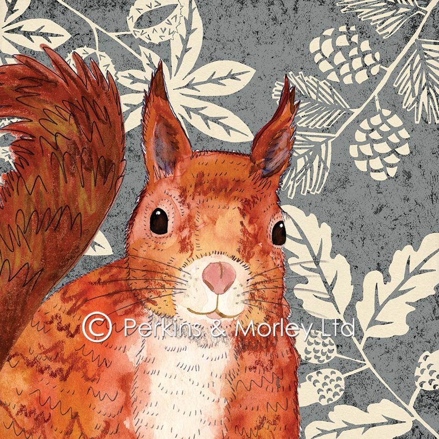Wild Wood Animal Cards by Perkins & Morley