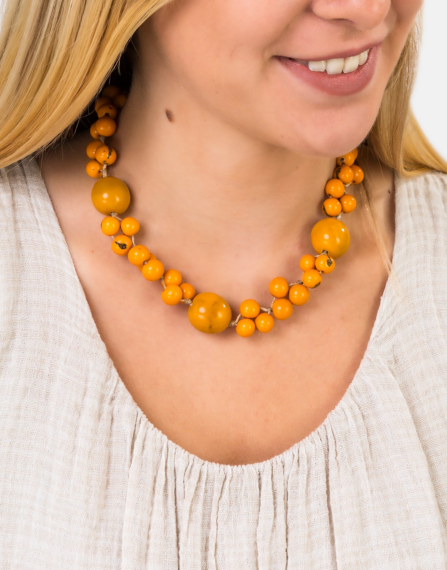 Feliz Necklace - Short Made by Pretty Pink