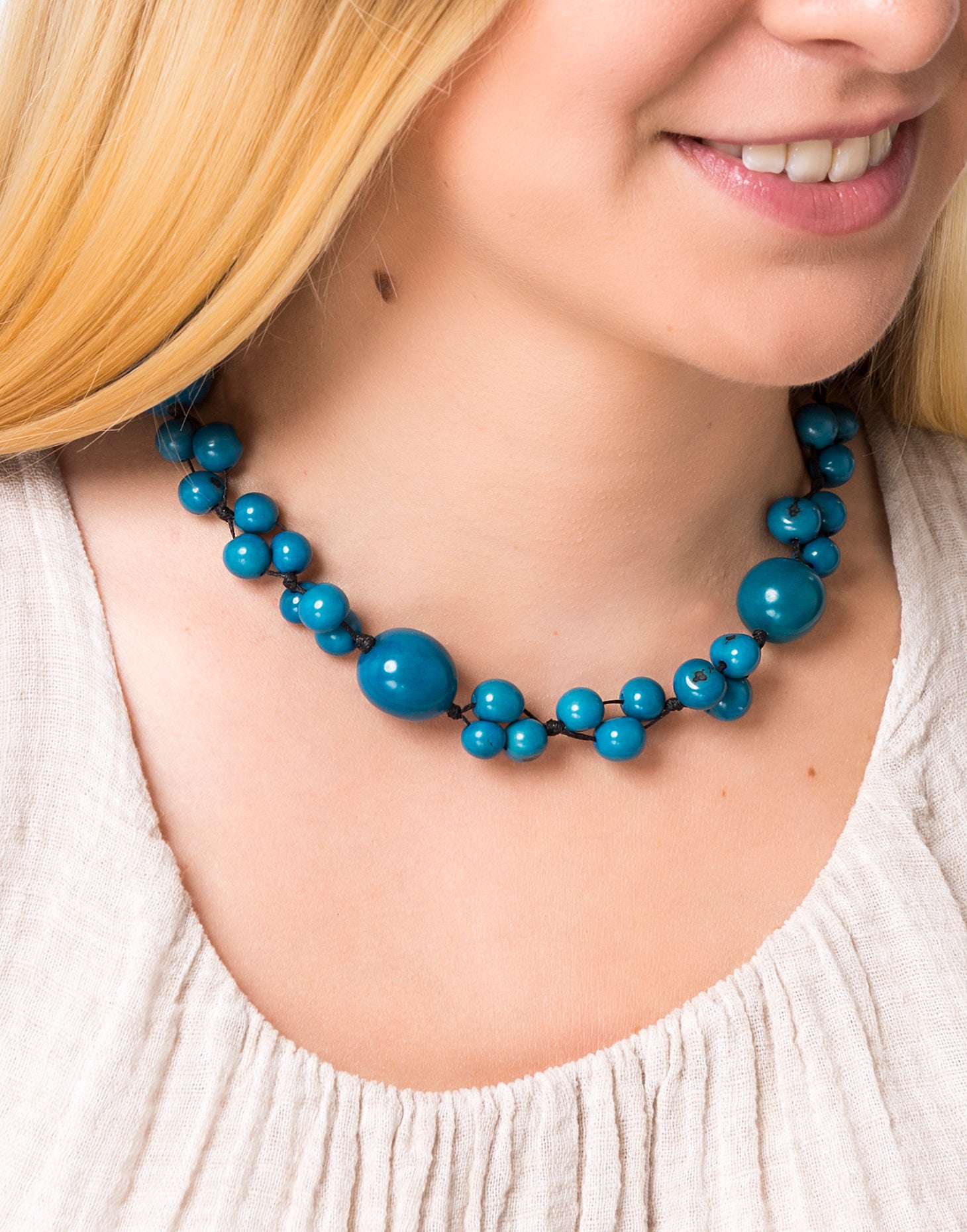 Feliz Necklace - Short Made by Pretty Pink