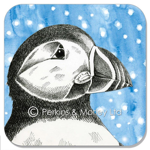 Animal Ink Christmas Coasters by Perkins & Morley
