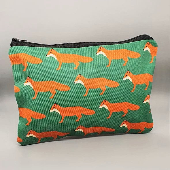 FOX Accessories Bag Handmade by Blue Ranchu Designs