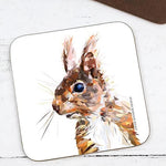 Load image into Gallery viewer, Scottish Animal Hard Wood Coasters Illustrated by Jennifer Louise Design
