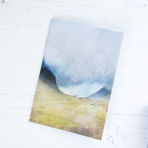 'The Road North' Glencoe A6 Notebook by Cath Waters