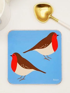 Robin Coaster by Blue Ranchu Designs