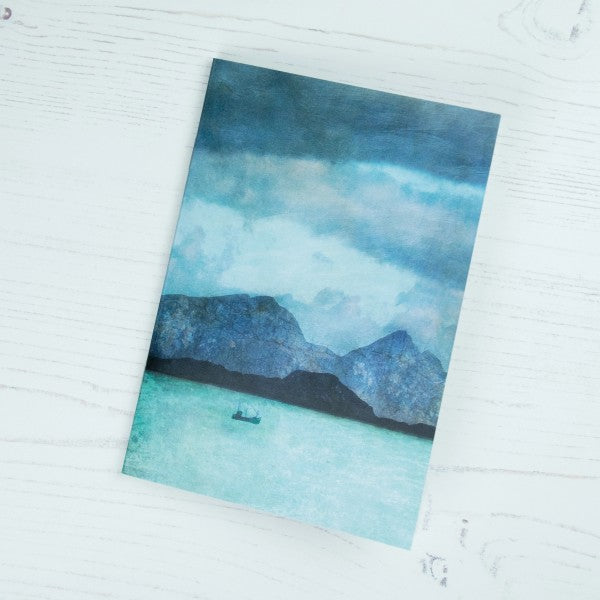Rum from Ardnamurchan Lighthouse A6 Notebook by Cath Waters