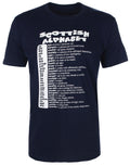 Scottish Alphabet T-Shirt by Brave Scottish Gifts