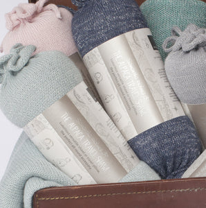 Samantha Holmes Frosted Alpaca Travel Shawl & Pillow