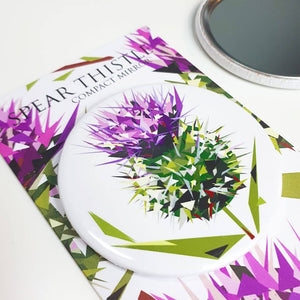 Compact Mirrors Illustrated by Jennifer Louise Design
