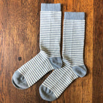 Load image into Gallery viewer, Ladies Stripey Alpaca Socks Size 4-7 by Samantha Holmes
