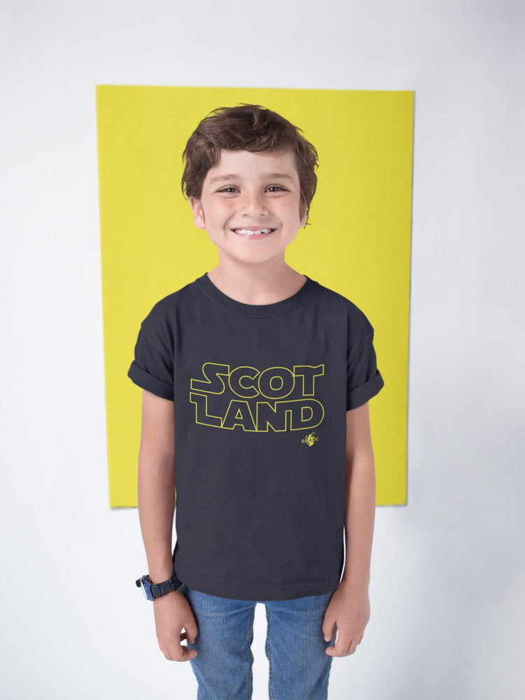 *Galaxy Kids Scottish T-Shirt designed by Brave Scottish Gifts
