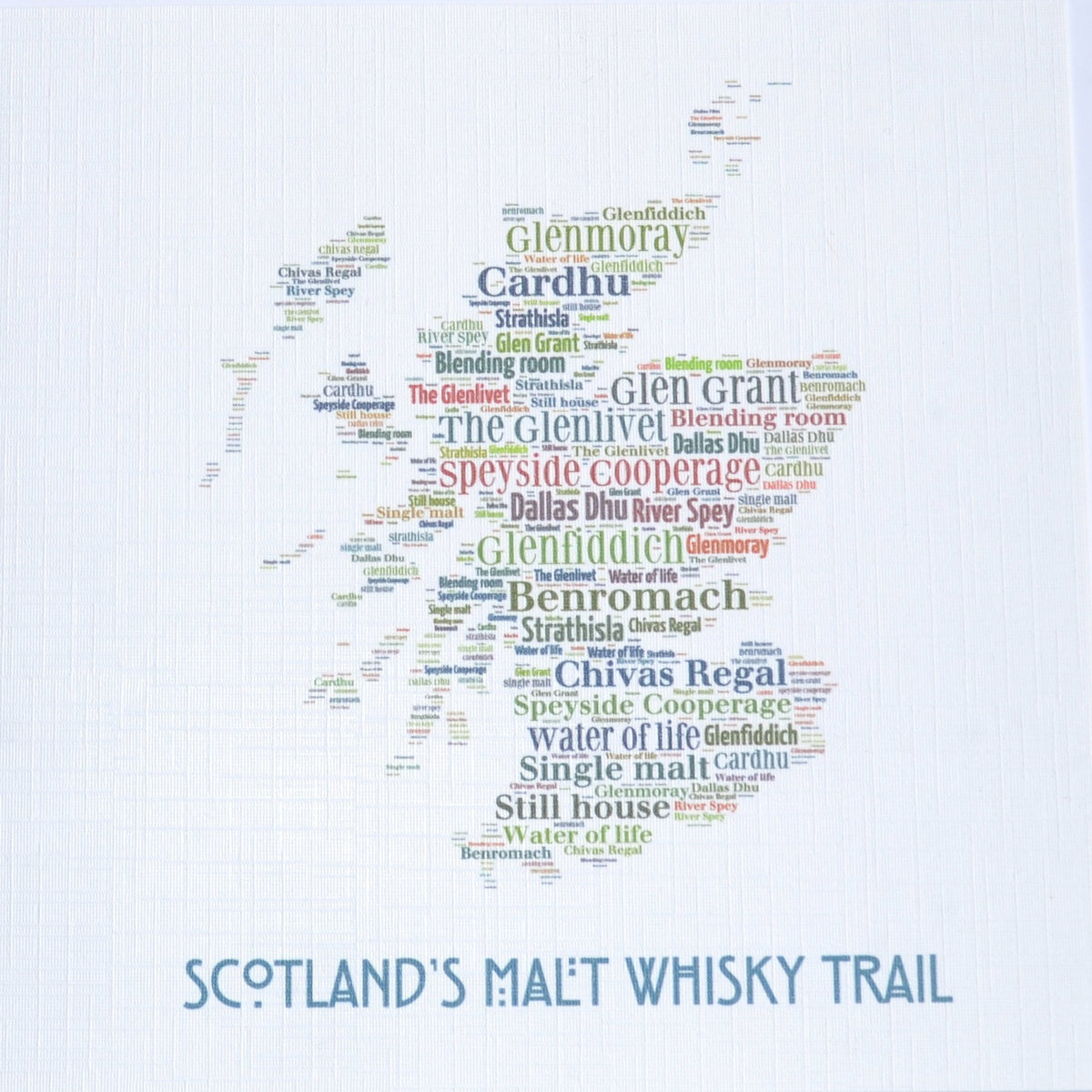 Scottish Cards by Word Art