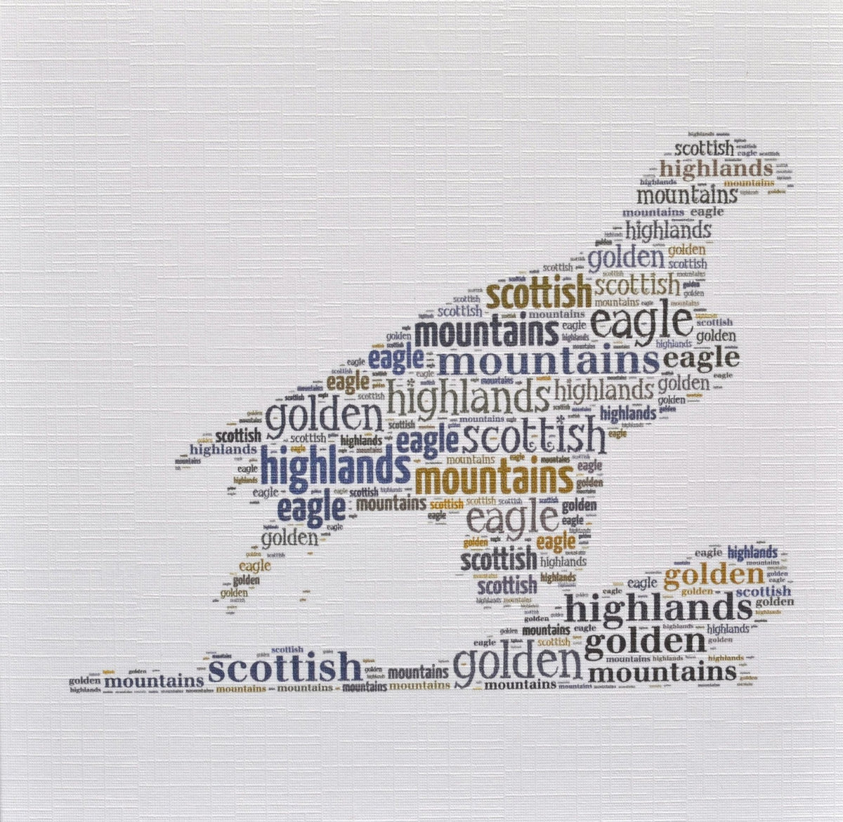 Scottish Cards by Word Art