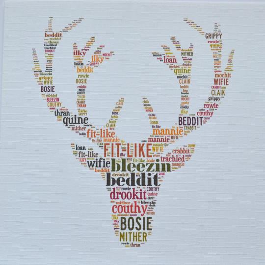 Scottish Cards by Word Art