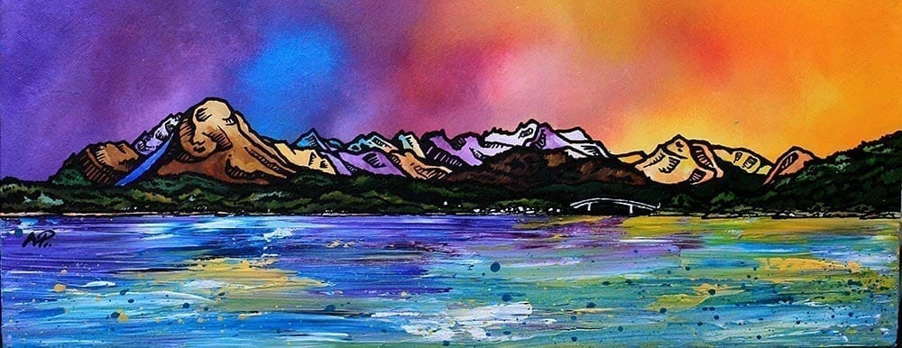 Skye Collection Small Mounted Prints by Andy Peutherer