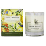 Load image into Gallery viewer, Lemon &amp; Mandarin Scented Soywax Vegan Candle
