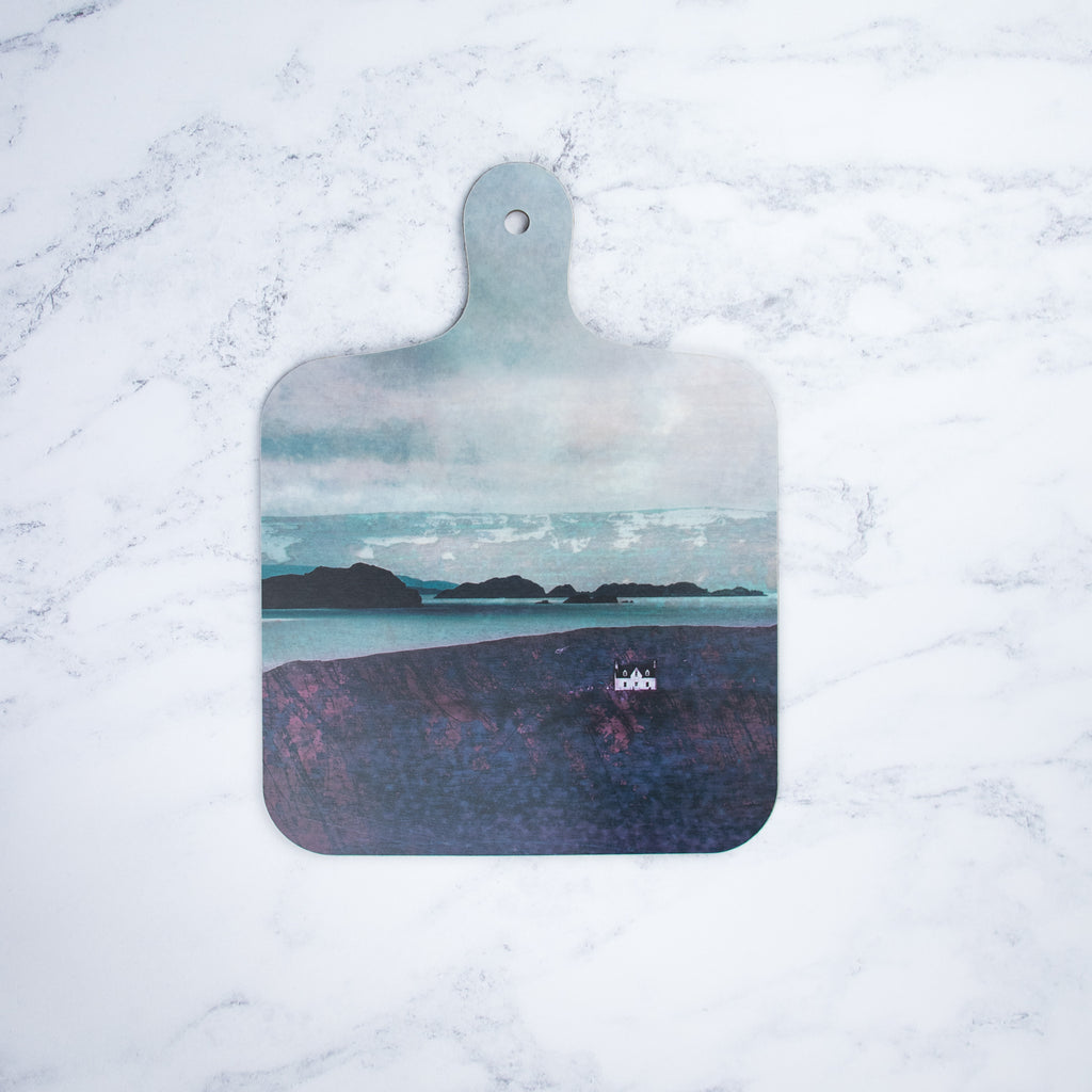 Small Scottish Landscape Chopping Boards by Cath Waters