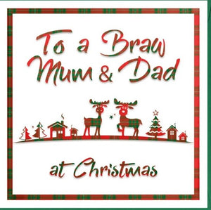 Tartan - Relations Christmas Cards