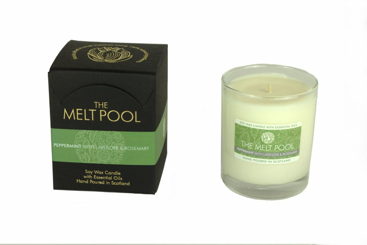 Luxury Boxed Melt Pool Candle, Made in Scotland