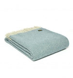 Load image into Gallery viewer, Diagonal Stripe Knee Blanket - Pure New Wool Made in the UK by Tweedmill
