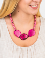Load image into Gallery viewer, Marble Trio Necklace by Pretty Pink
