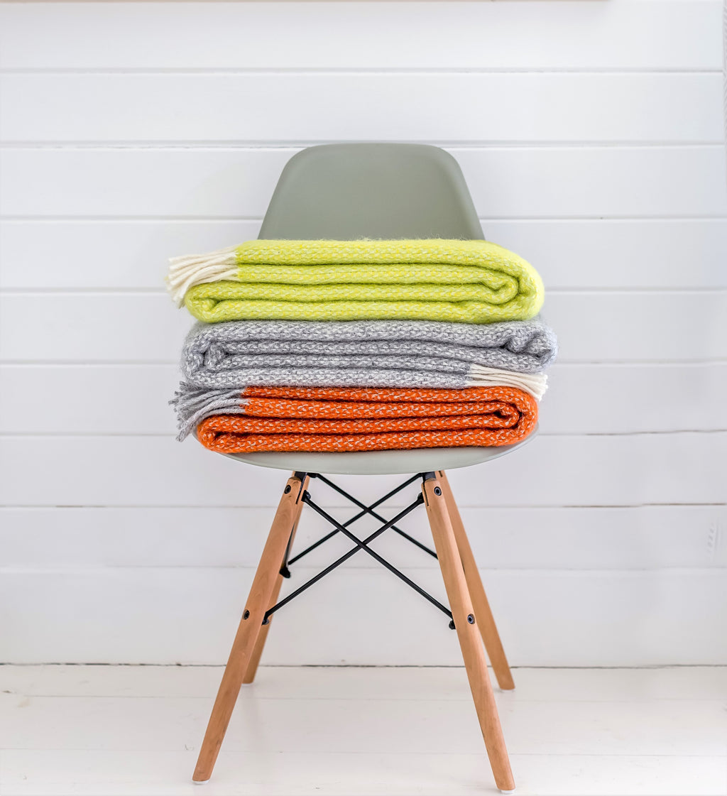 Illusion Large Throw - Pure New Wool Made in the UK by Tweedmill