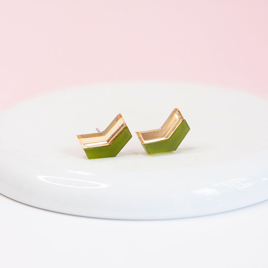 Arrow Studs Made in Scotland by Twiggd