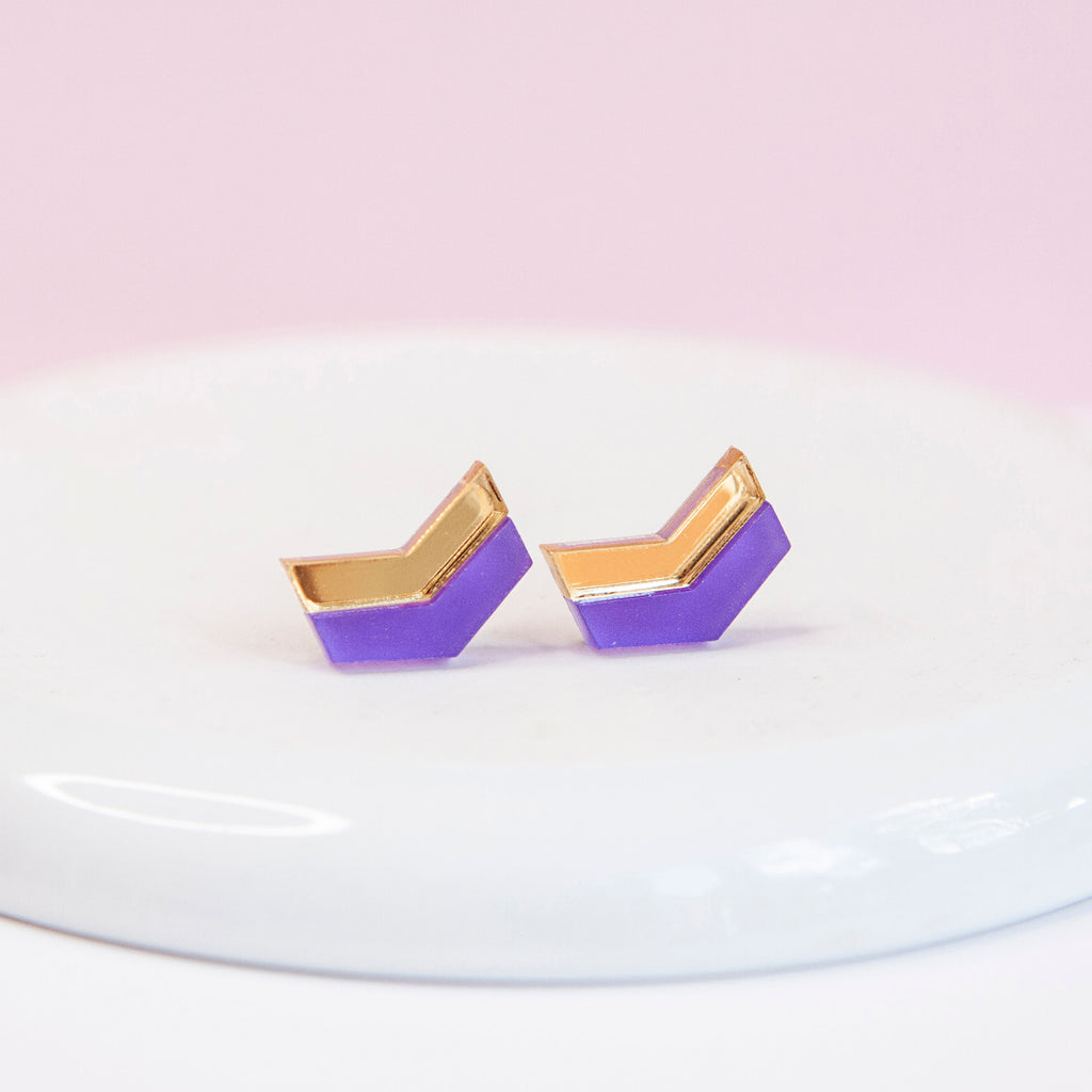 Arrow Studs Made in Scotland by Twiggd