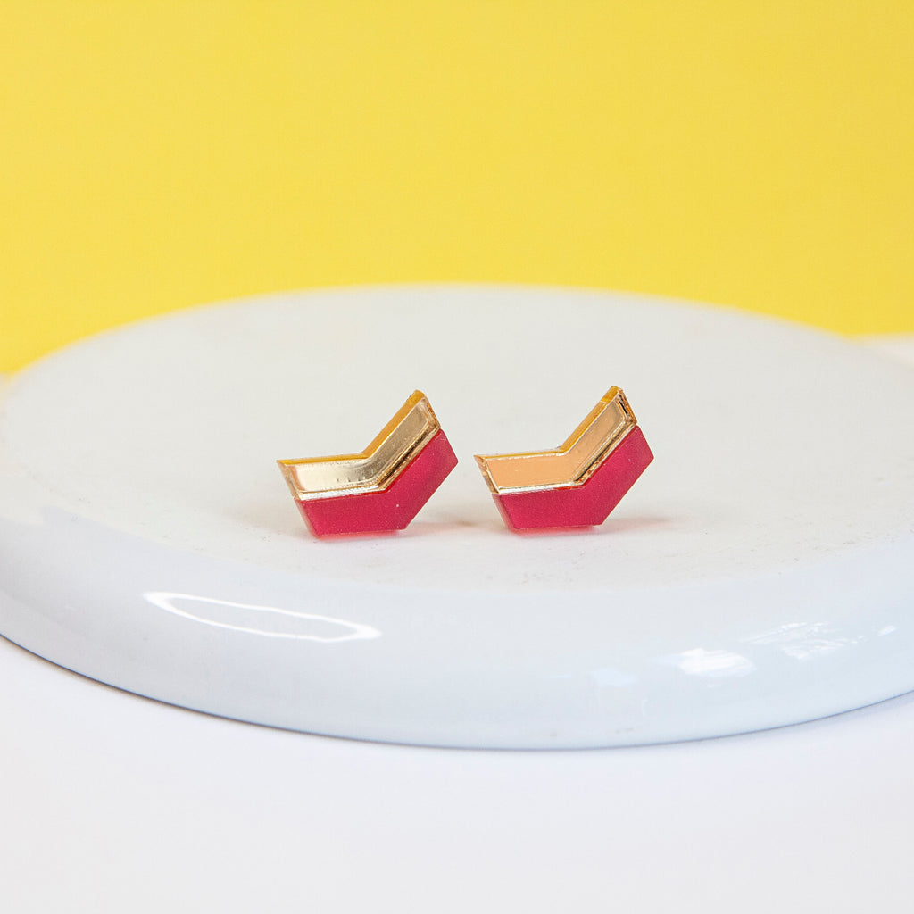 Arrow Studs Made in Scotland by Twiggd
