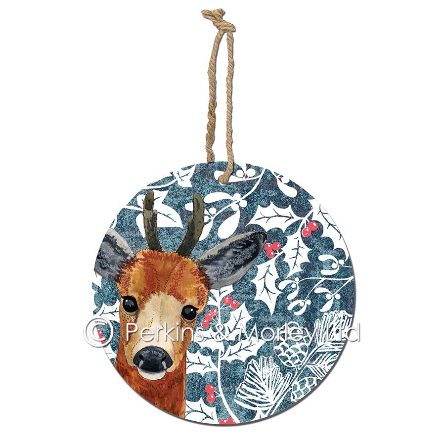 Wild Wood Christmas Decorations by Perkins & Morley