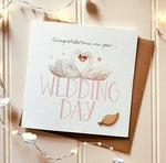 Load image into Gallery viewer, Wedding Day Card by Gingerbetty
