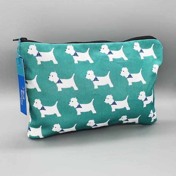 West Highland Terrier (Westie) Accessories Bag Handmade by Blue Ranchu Designs