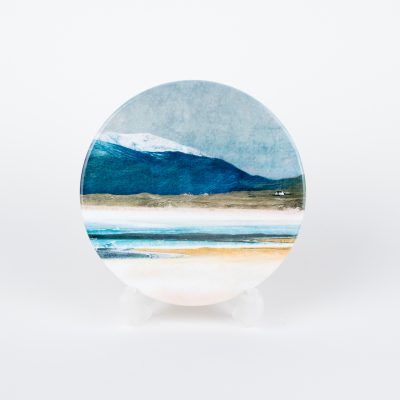 Ceramic Scottish Landscape Coaster - Cath Waters