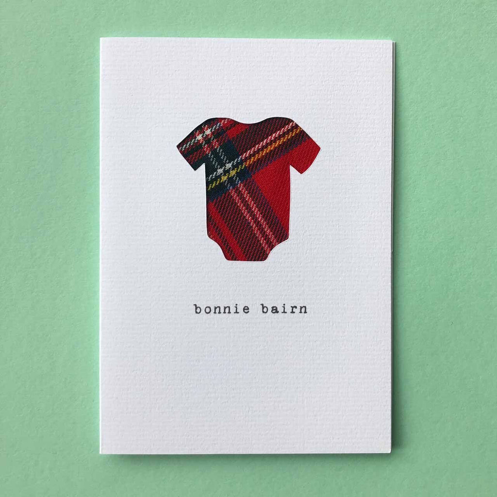 Bonnie Wee Bairn Handmade Scottish Cards