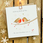 Load image into Gallery viewer, Robin Christmas Cards by Ginger Betty
