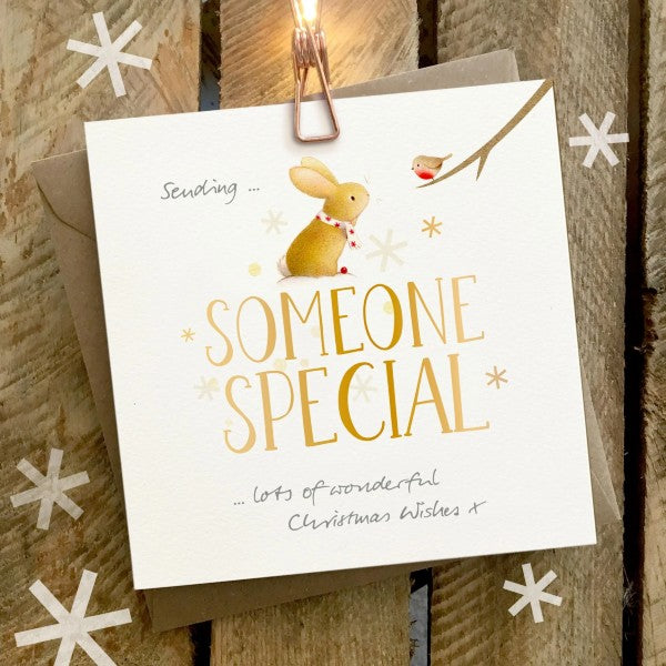SOMEONE SPECIAL XON 015 Christmas Card by Ginger Betty