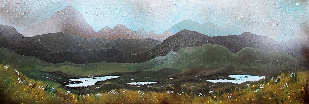 Isle of Lewis Small Mounted Prints by Andy Peutherer