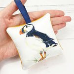 Load image into Gallery viewer, Bird themed Lavender Sachets Handmade by Louise Jennifer Design
