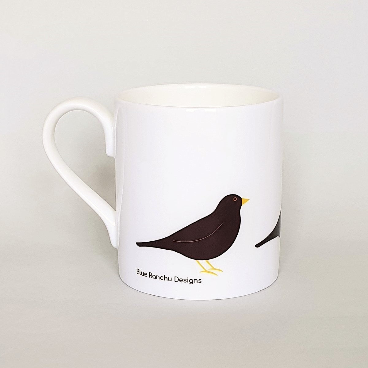 Garden Birds Bone China Mugs by Blue Ranchu Designs