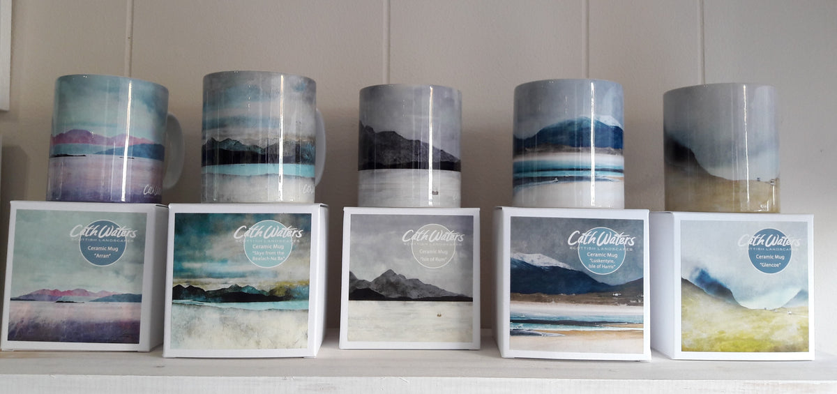 Scottish Landscape Mugs - Cath Waters