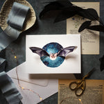 Load image into Gallery viewer, Spooky Bat Pop Out Watercolour Greetings  by Sophie Brabbins
