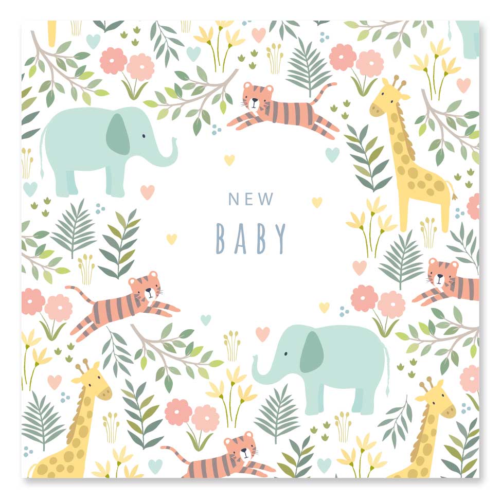 New Baby / Neutral Baby Card by Klara Hawkins