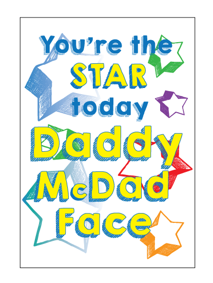 Father`s Day Card - Brave Scottish Gifts